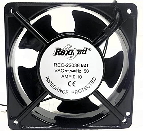 STANDART4〜10 Amazon.com: REC-22038 B2T Rexnord 120mm Fan, 220/240V 0.10